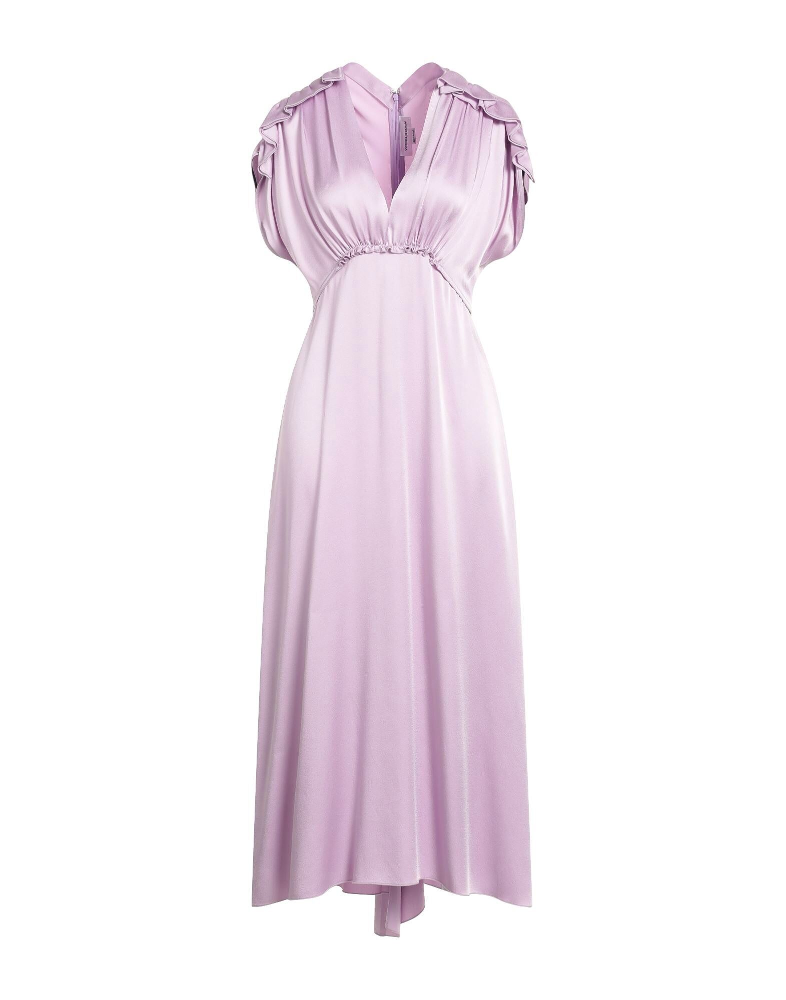 

Платье миди Victoria Beckham, сиреневый