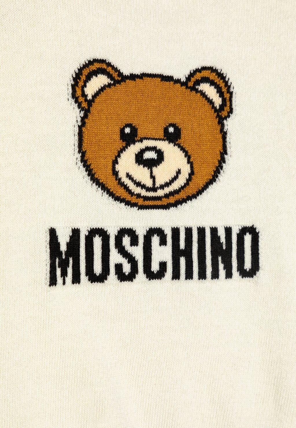 

Вязаный свитер BABY UNISEX MOSCHINO, кремовый