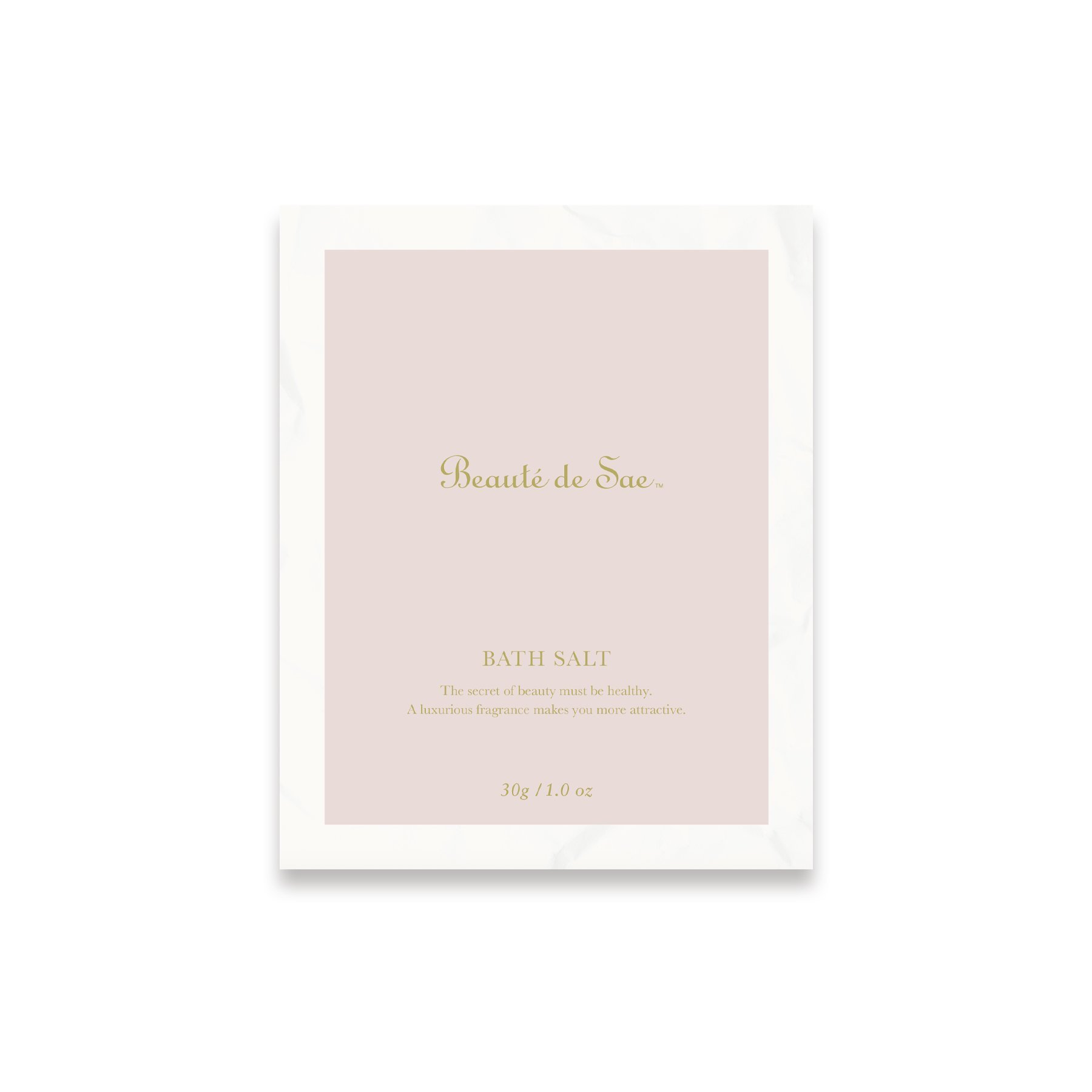 Натуральные ароматизированные соли для ванны (розовый букет) 30 г Beaute De Sae, Rose bouquet
