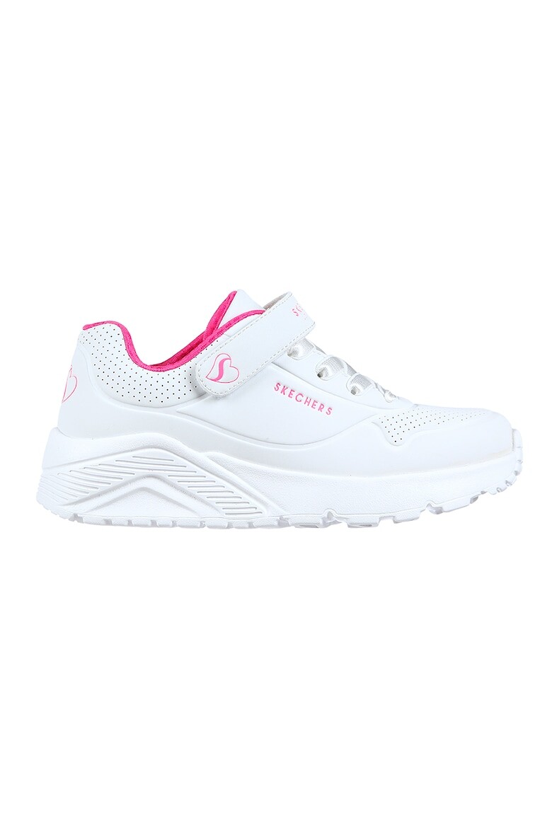 

Туфли из экокожи Uno Lite на липучке Skechers, белый