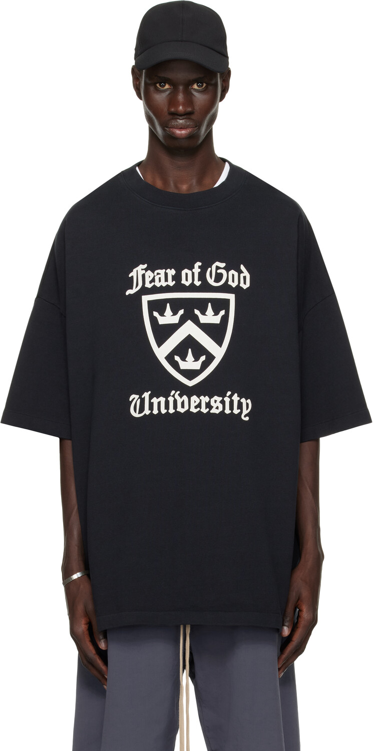 

Футболка Fear of God EENTIAL Heavy с круглым вырезом Fear of God ESSENTIALS