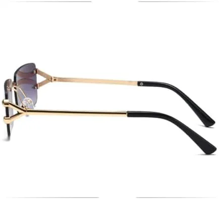 

Солнцезащитные очки прямоугольной оправы для женщин, ретро-стиль, прозрачные очки с эффектом океанического градиента для мужчин, солнцезащитные очки UV400 MTZJH, Tea