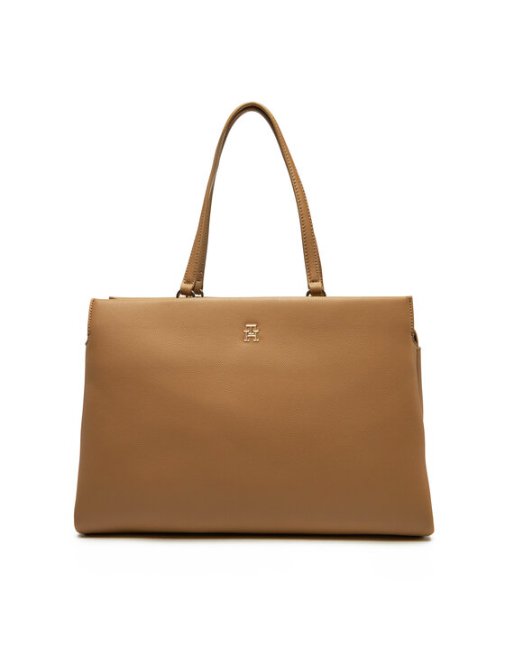 

Сумочка Th Legacy Tote AW0AW17197 Tommy Hilfiger, коричневый