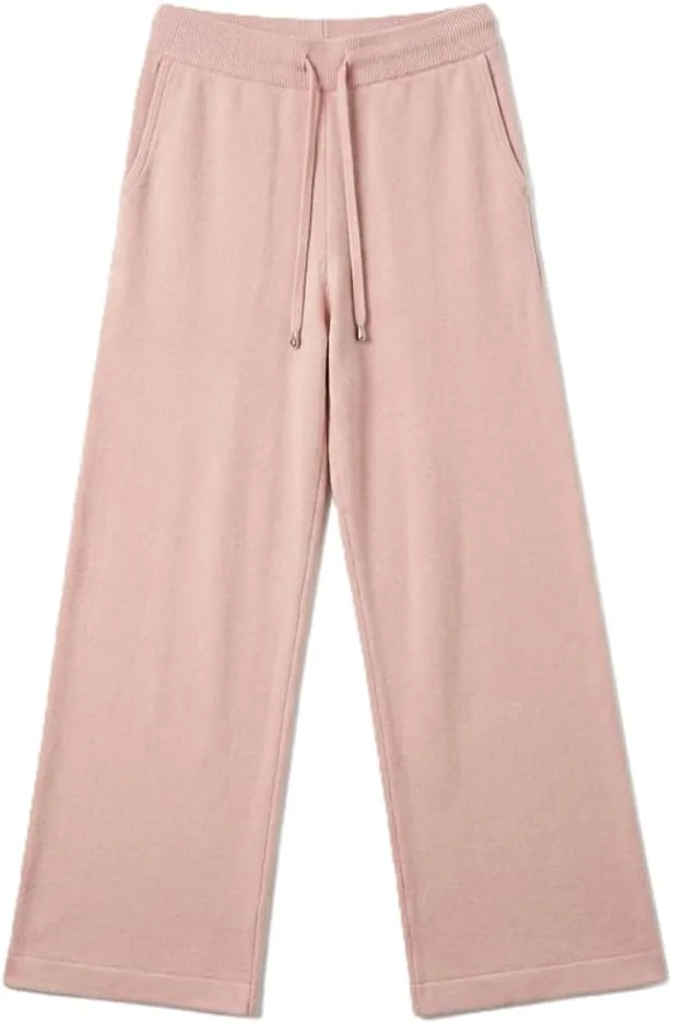 

NPIA Certified 100% Cashmere женские брюки | Wide Leg 16 Micron Luxury | 2-Ply Straight Cut lumusae