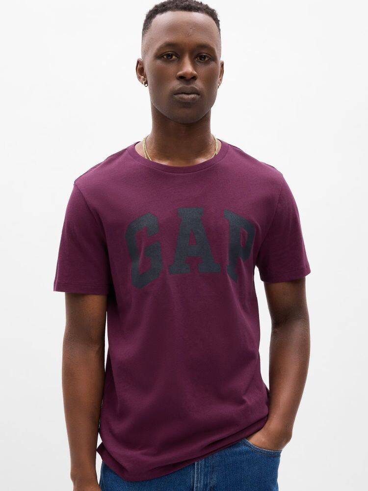 

Футболка с логотипом Gap, фиолетовый