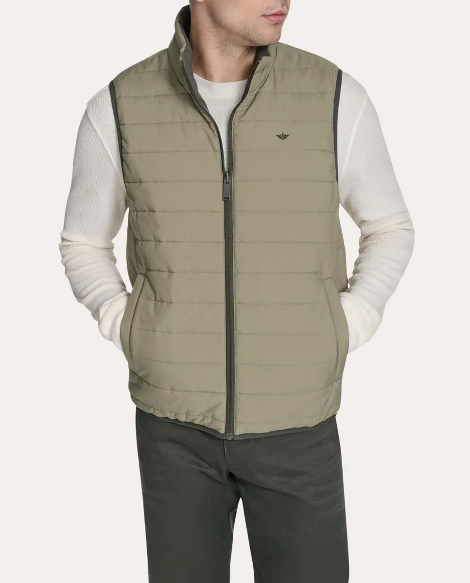 

Мужской двусторонний жилет Dockers, коричневый