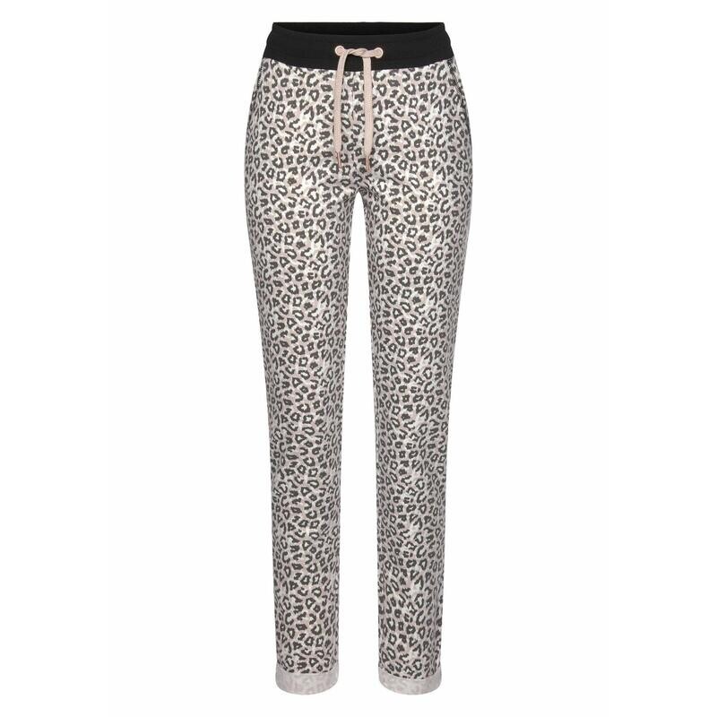 

Брюки спортивные Lascana, цвет beige/schwarz