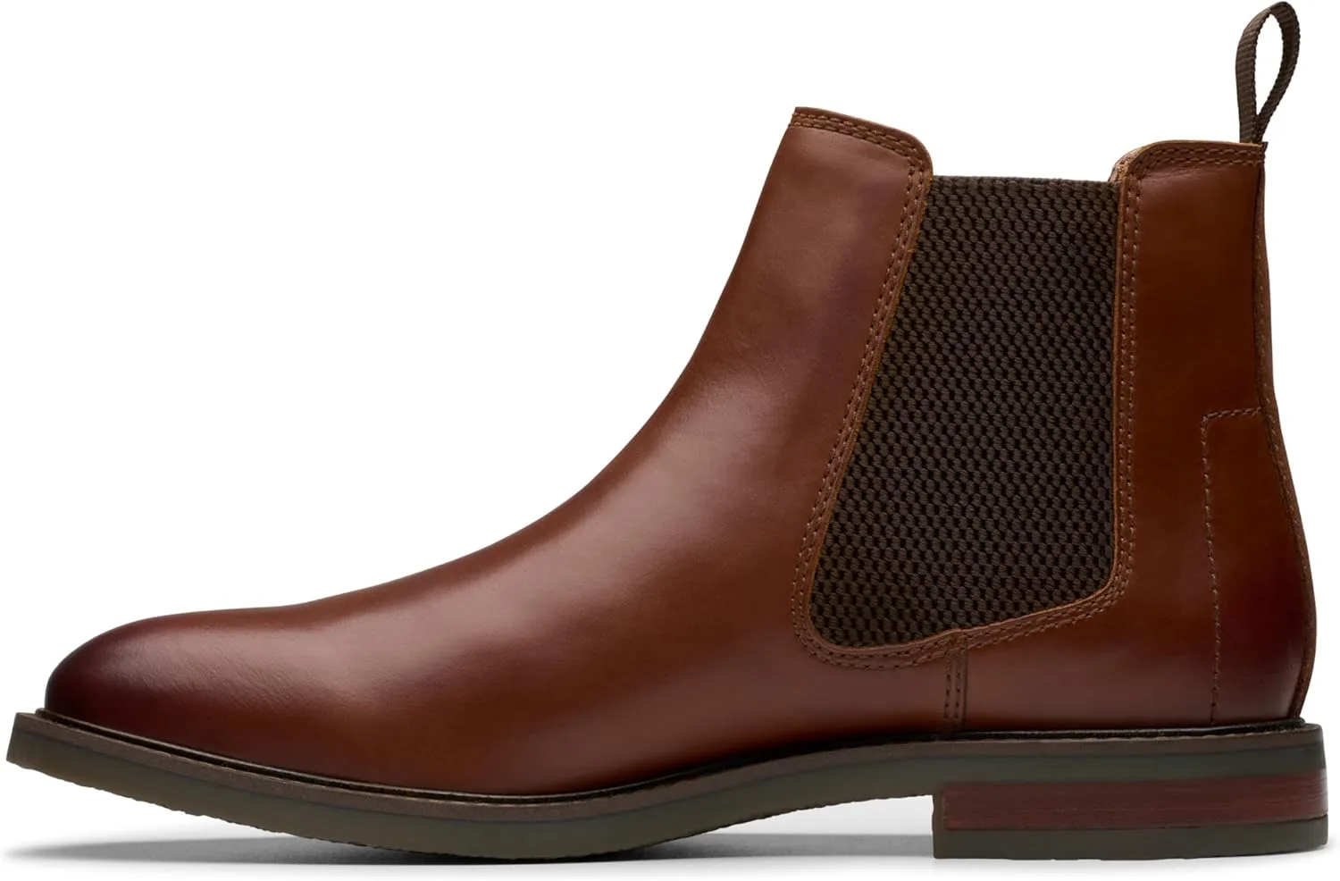 Мужские ботинки Clarks Jaxen EasyChelsea, коричневый — фото 3