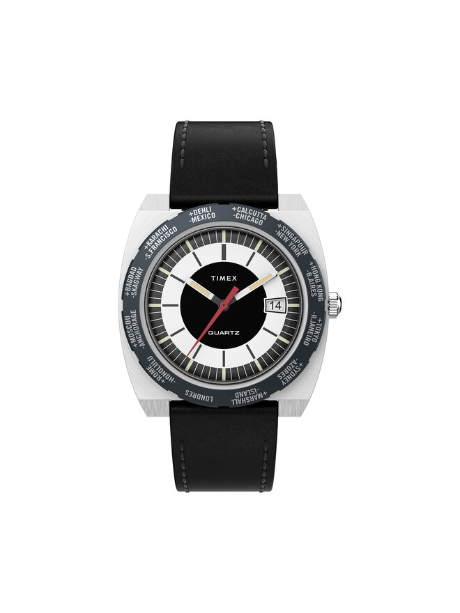 

Часы World Time 1972 Reissue TW2V69500 Timex, черный