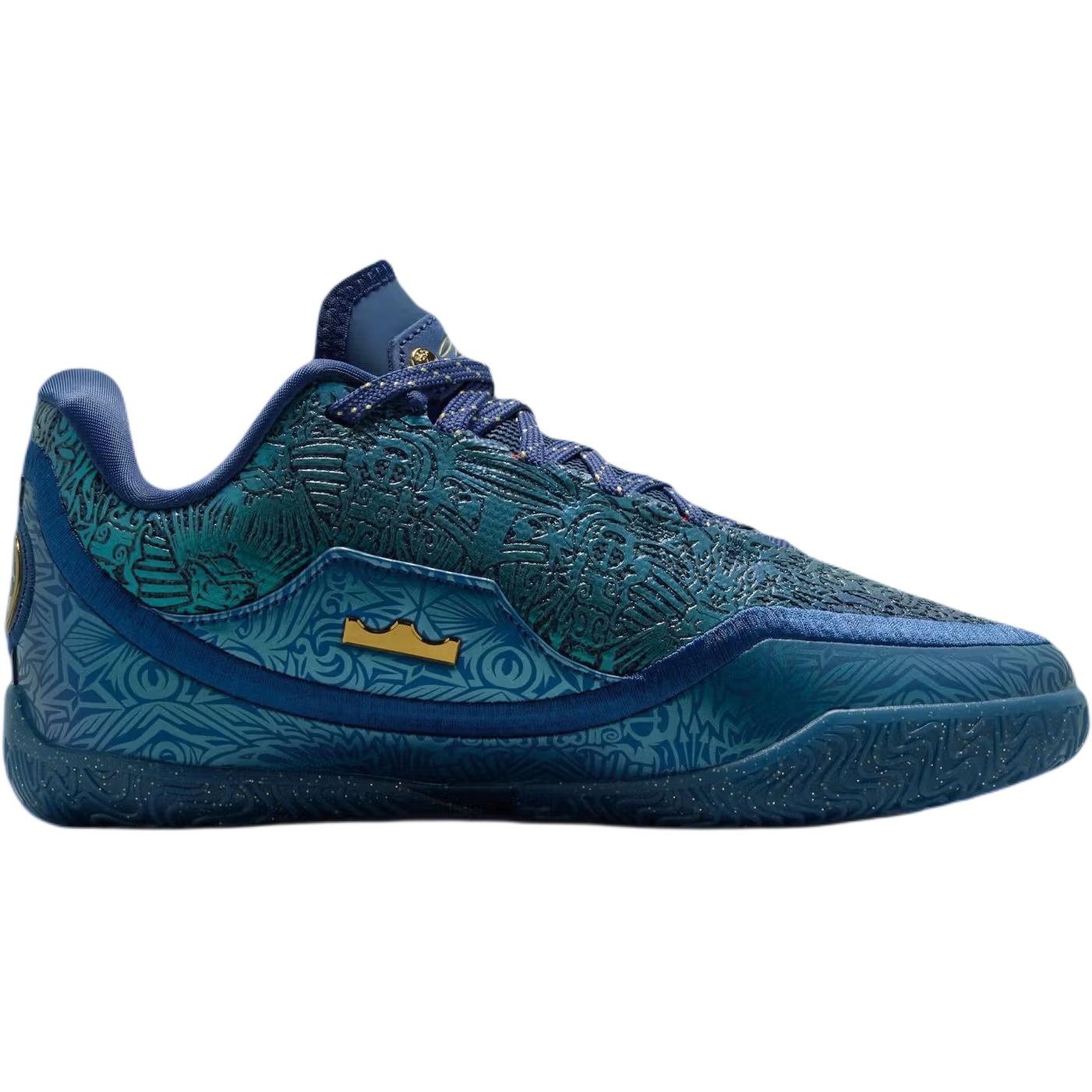 Nike Детские баскетбольные кроссовки Lebron 23 Low top Midnight Blue — фото 3