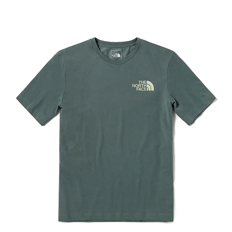 

Футболка мужская зеленая The North Face, зеленый
