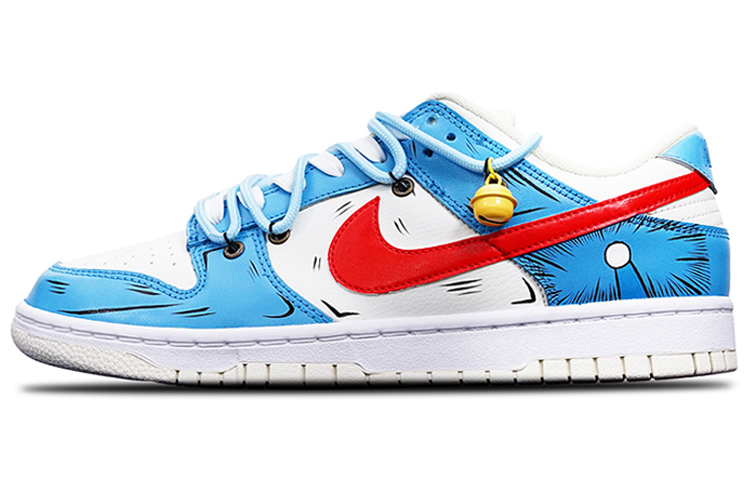 

Кроссовки Nike Dunk Skateboard Shoes Men Low-Top White Blue Red