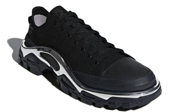 Кроссовки raf simons x detroit runner Adidas, черный — фото 3