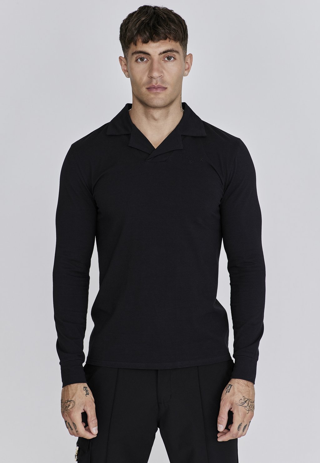 

Рубашка поло SMART REVERE SIKSILK, черный