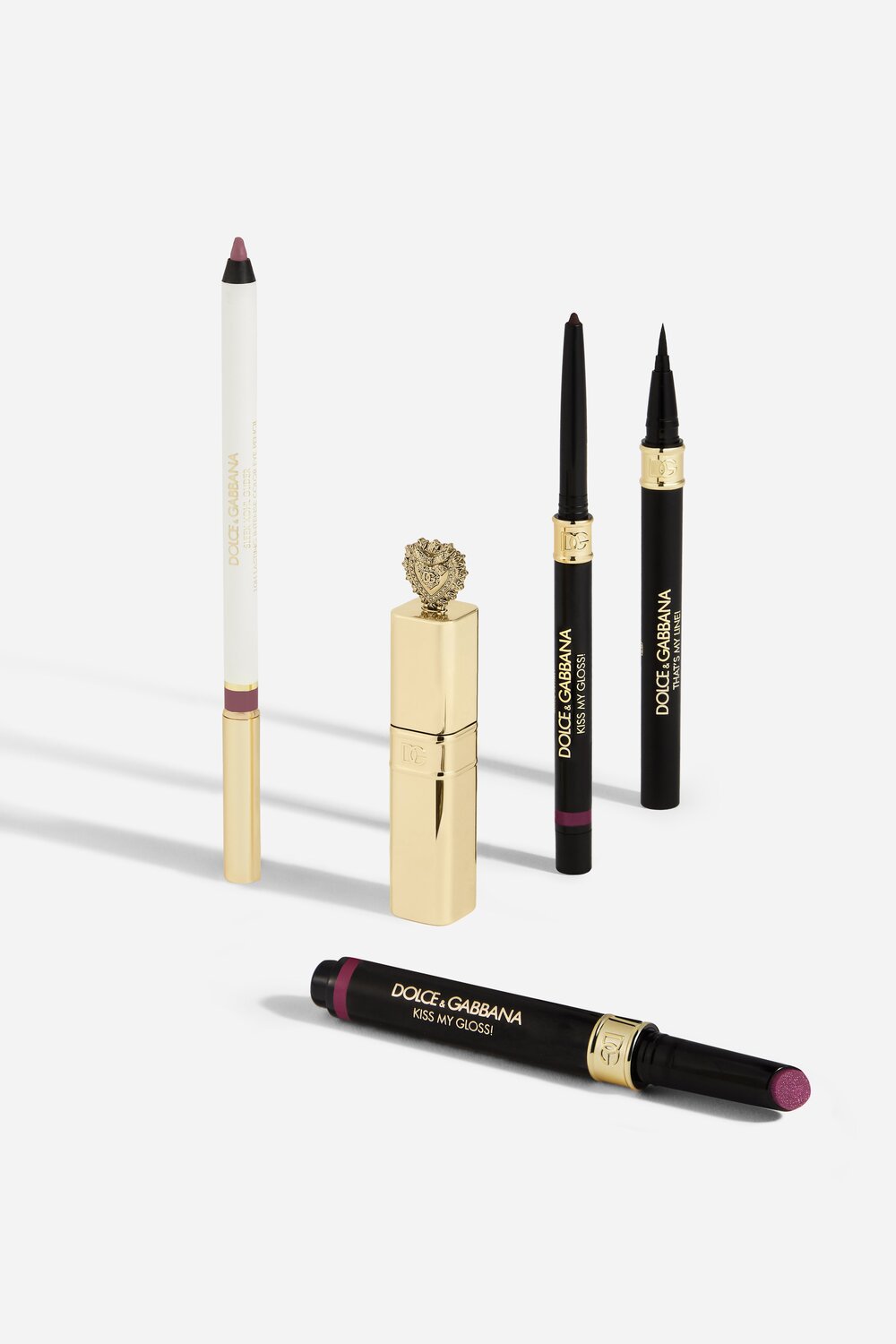 Набор для макияжа dolce&gabbana wicked wine Dolce & Gabbana, кисть для макияжа губ dolce&gabbana — фото 2