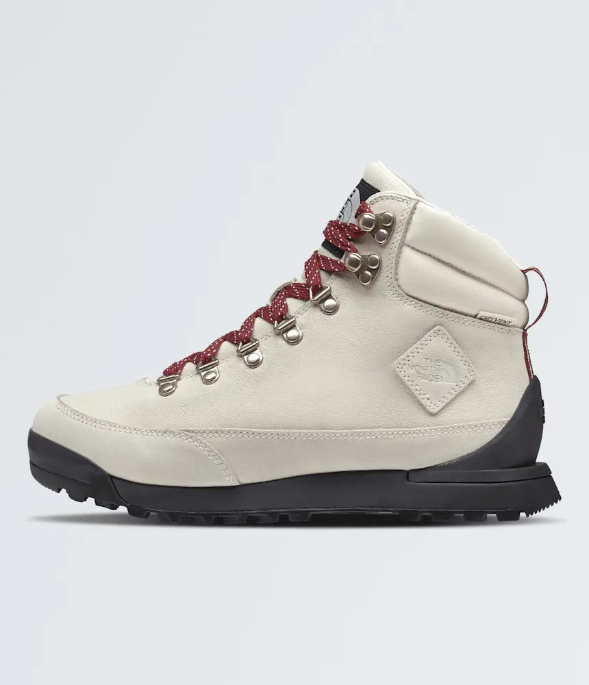 Женские кожаные водонепроницаемые ботинки Back-To-Berkeley IV The North Face, White Dune/TNF Black