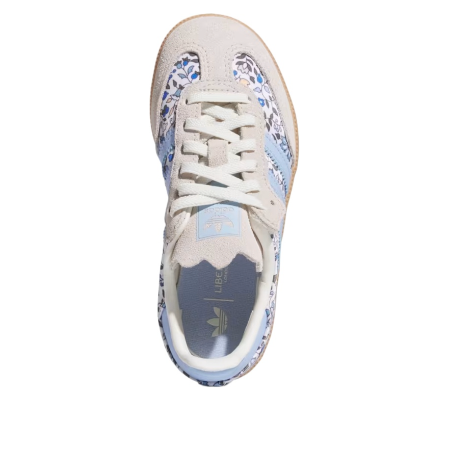 (PS) Adidas x Liberty London Samba 'Blue Off White Gum' — фото 3
