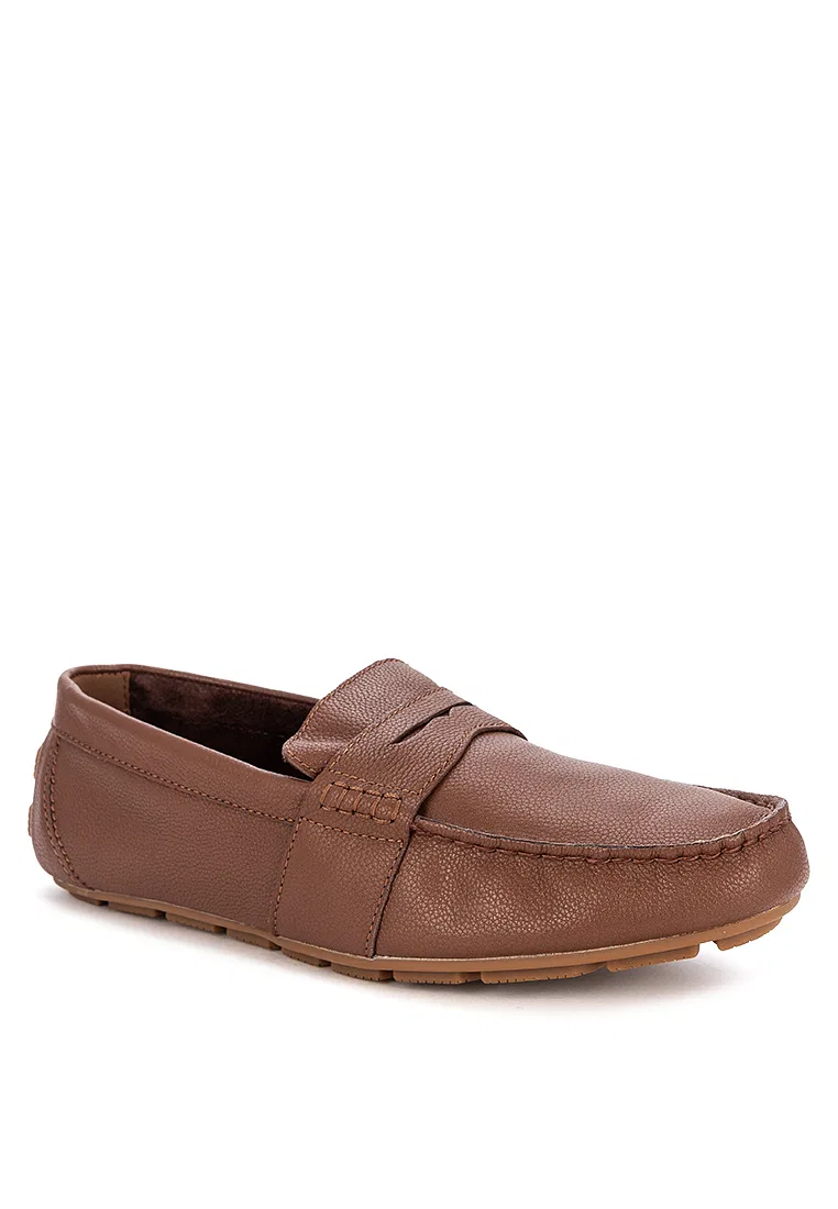 Мужские лоферы Wave Driver Penny коричневые Sperry — фото 2