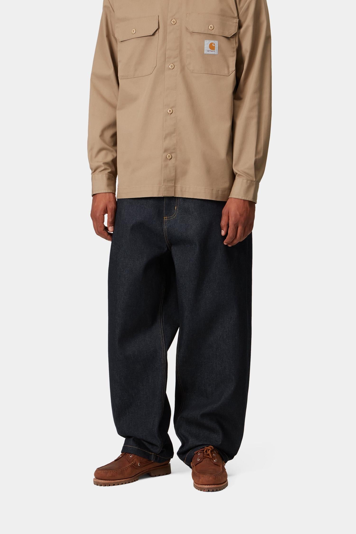 

Брюки Brandon из денима Smith (100% хлопок) Carhartt, синий
