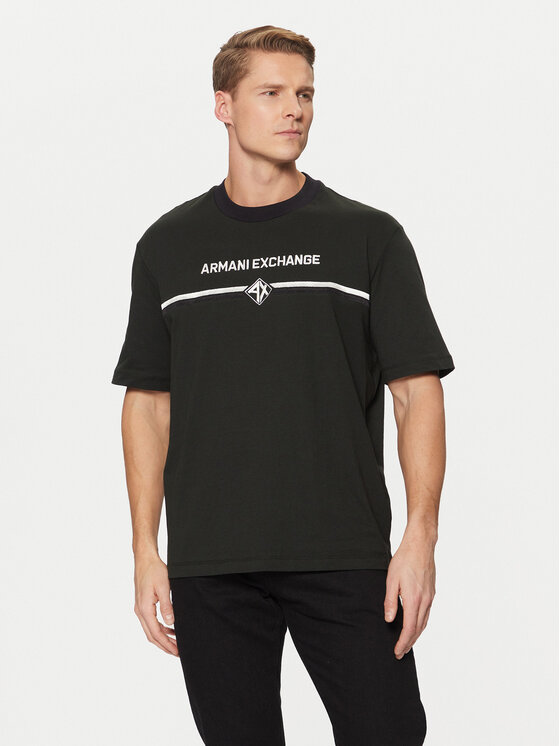 

Футболка обычного кроя XM000274 AF12308 UB001 Armani Exchange, черный