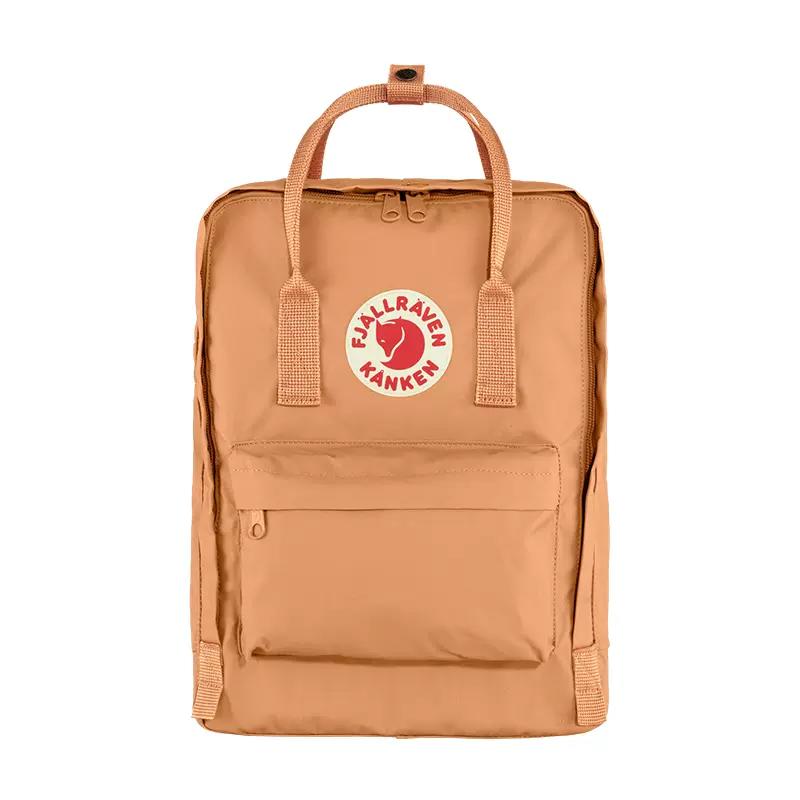

Fjallraven Большой унисекс рюкзак из полипропиленового волокна оранжевого цвета