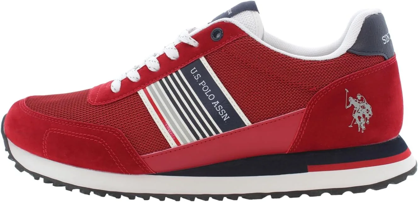 Мужские синтетические кроссовки US Polo Assn. XIRIO009M4MU1 U.S. Polo Assn., красный
