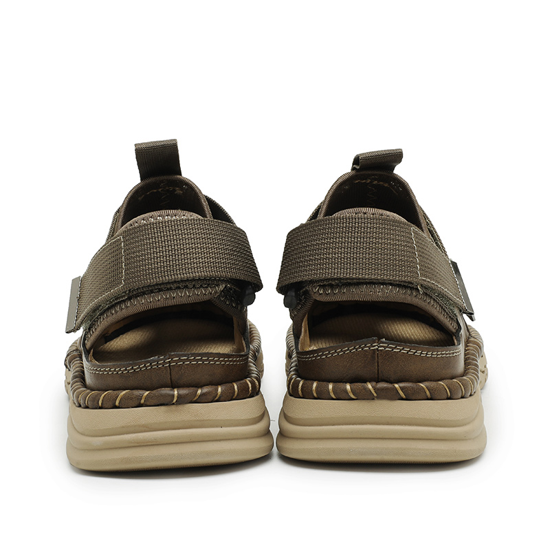 G.N.SHIJIA Мужские пляжные сандалии цвета хаки, цвет Khaki — фото 4
