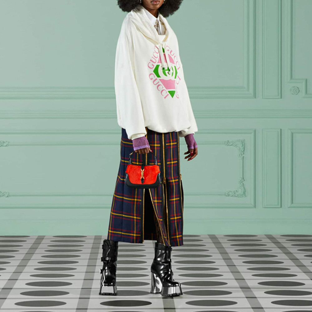 Толстовка женская Gucci базовая, премиальный дизайн, белый — фото 4