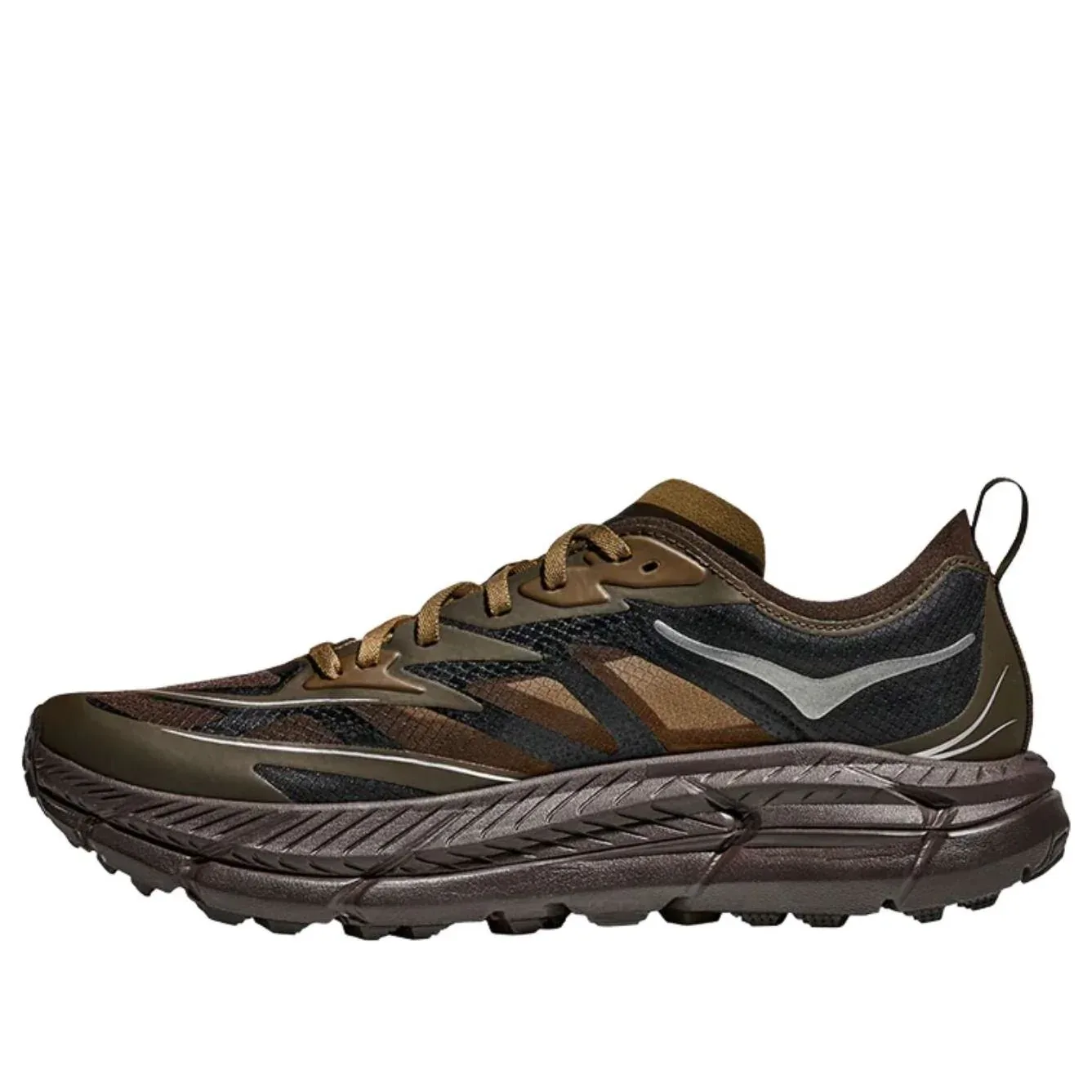 Кроссовки HOKA ONE ONE Mafate Speed 4 Lite 'Tree Bark Cast Iron', черный
