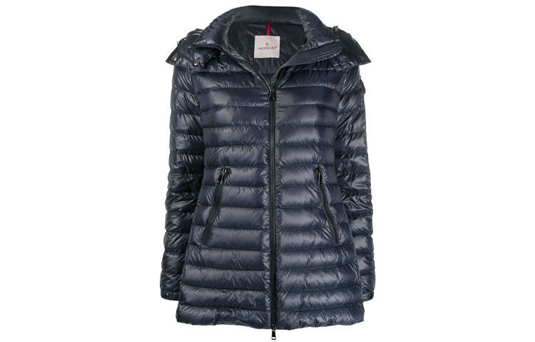 

Пуховик женский Marine Blue Moncler
