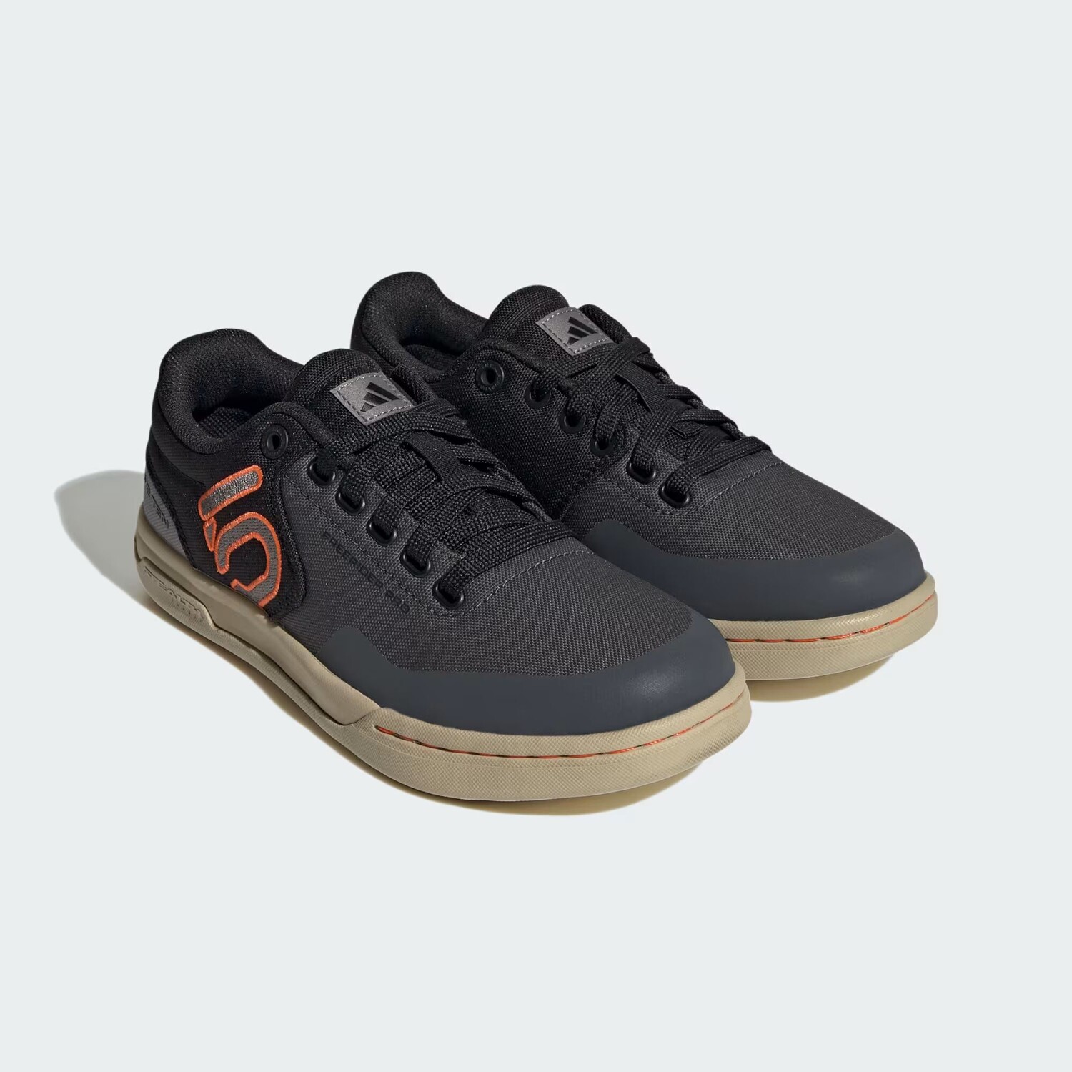 Холщовая Кроссовки для горного велосипеда Five Ten Freerider Pro Adidas, цвет Grey Six/Grey Four/Impact Orange — фото 4