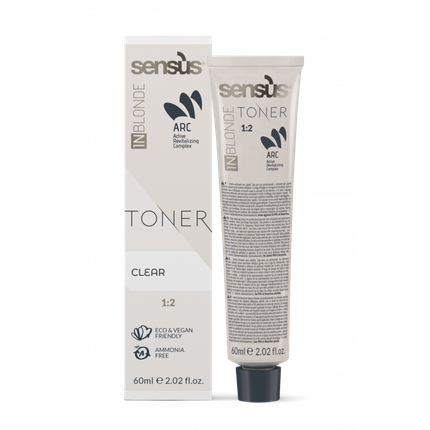

Sensus Тонер Clear 60 мл в цвете Blonde Sens.Us
