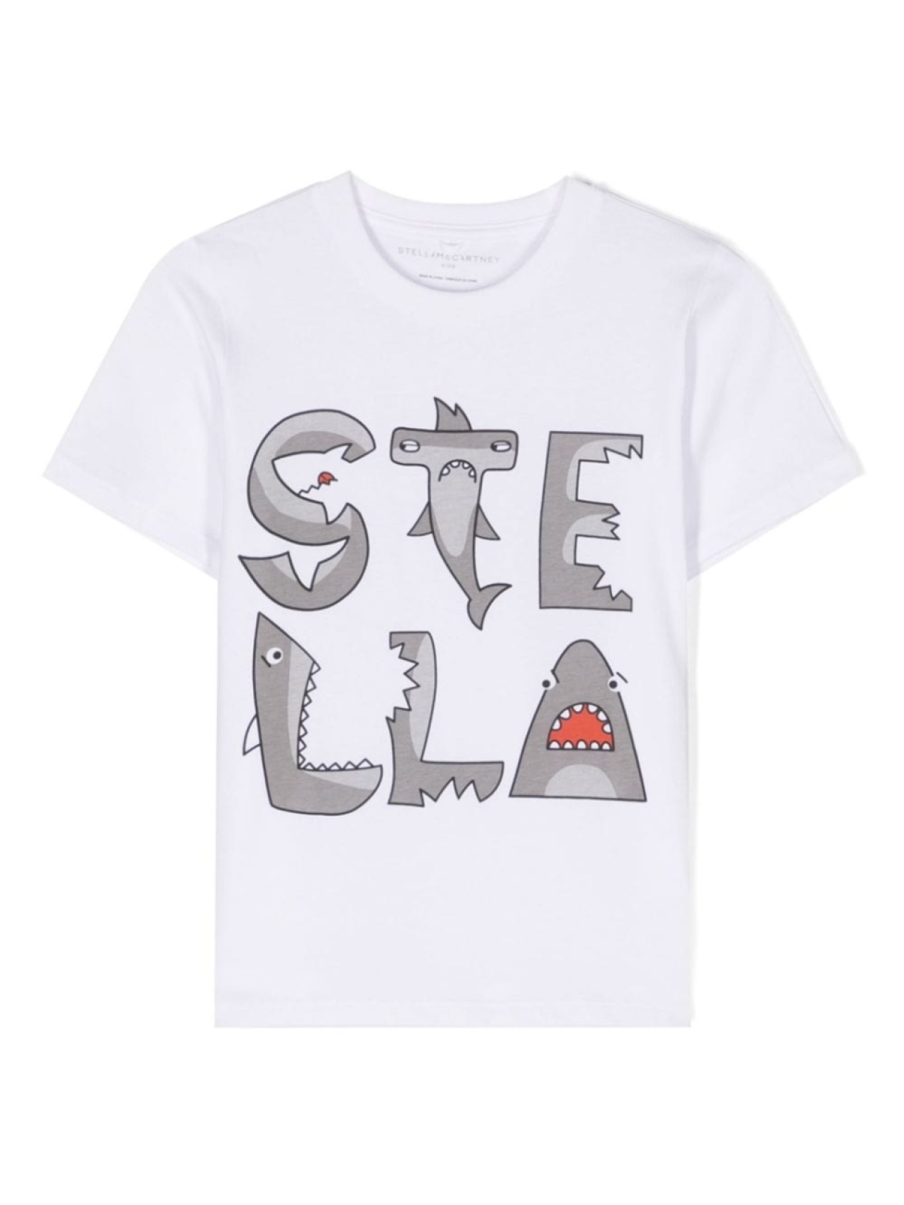 

Stella McCartney Kids футболка Stella с принтом, белый