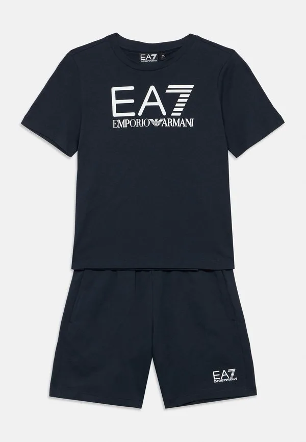 Футболка унисекс с принтом Ea7 Emporio Armani, Blue — фото 3