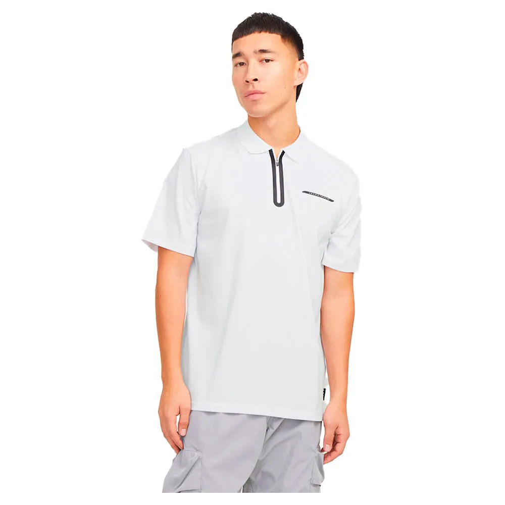 

Поло с коротким рукавом Jack & Jones Fusion Pique, белый