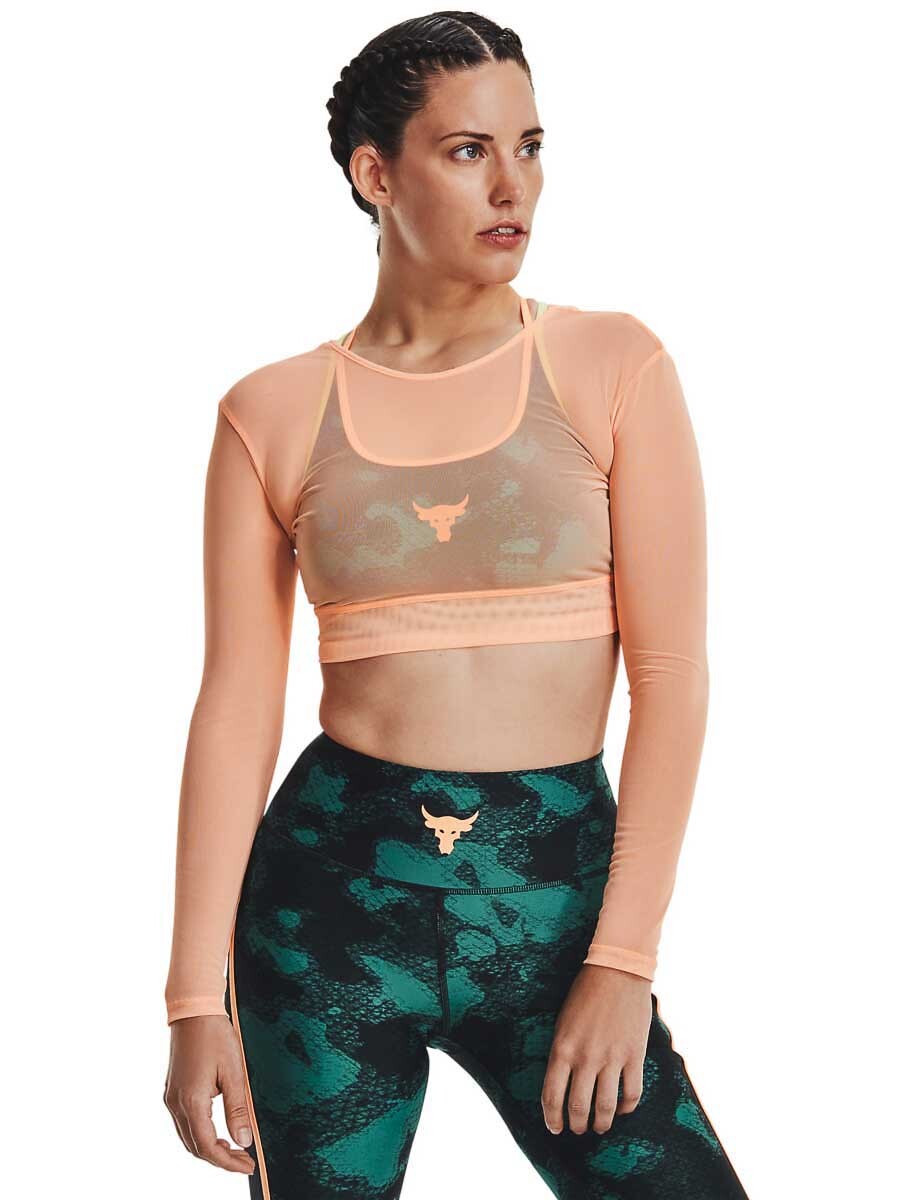 

Блуза Under Armour Pjt Rock Sheer, розовый