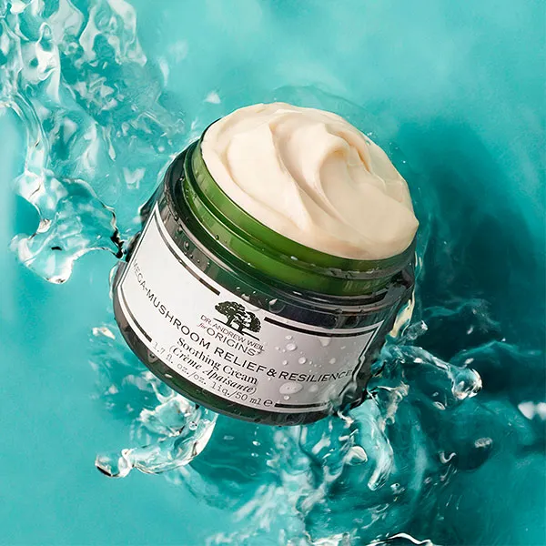 Успокаивающий увлажняющий крем Dr Weil Mega-Mushroom Relief & Resilience Soothing Cream Origins, 50 ml — фото 4