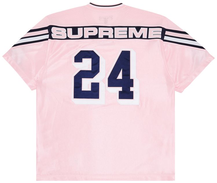 Джерси Supreme Jacquard Rib Football Jersey 'Pink', розовый — фото 2