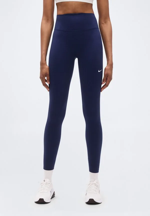 Одни обтягивающие леггинсы Nike Performance, Midnight Navy/White