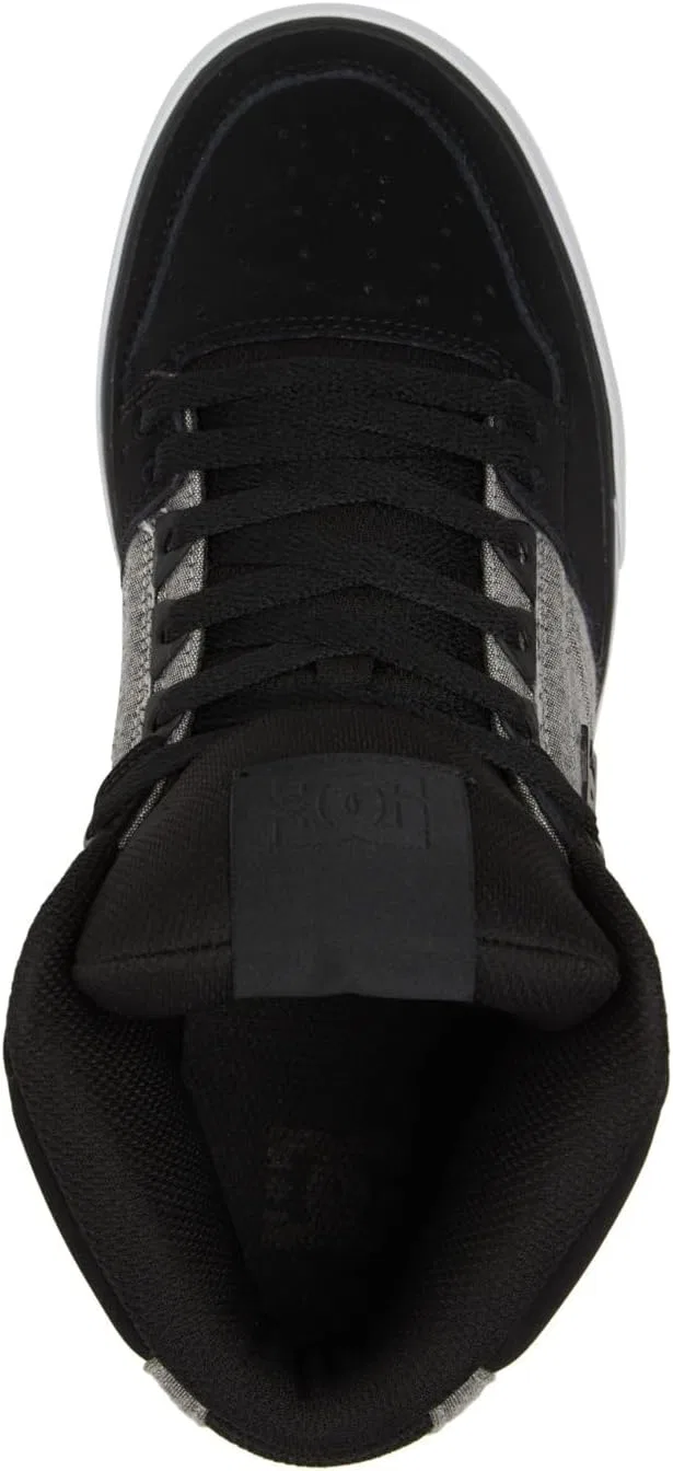 Мужские кроссовки для скейтборда DC Saf Erkek Ayakkabısı DC Shoes, Black Battleship Armor — фото 4