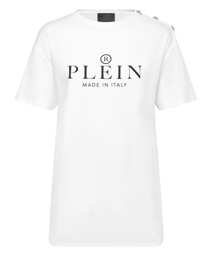 

Футболка с круглым вырезом Philipp Plein, белый