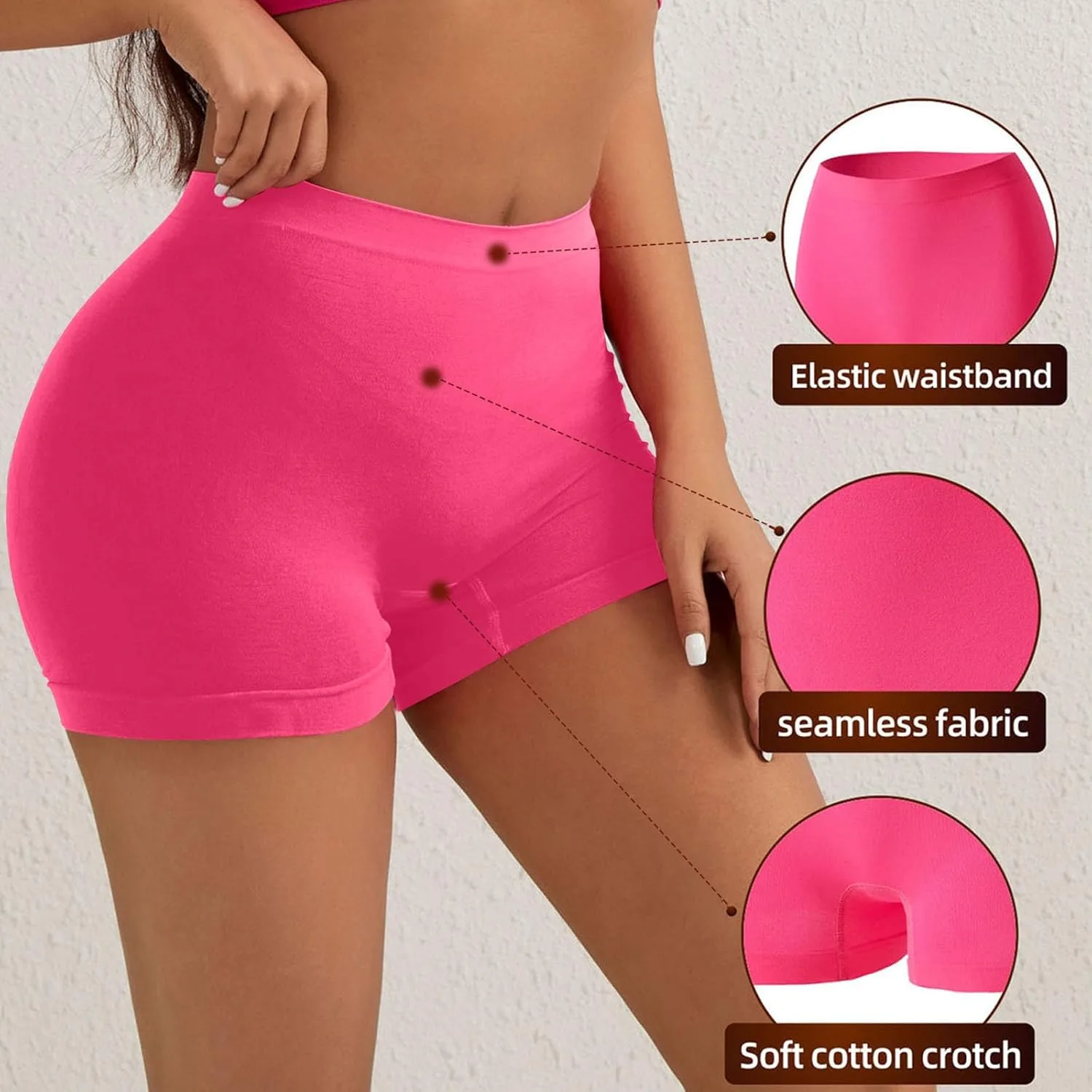 Женские шорты для йоги High Waisted с эффектом подтяжки — фото 4