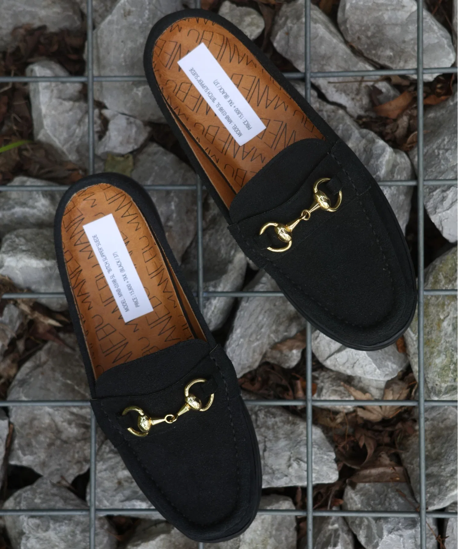 MANEBU/Manebu BITCH SLIPPER SUEDE Bit Loafer Тапочки замшевые унисекс