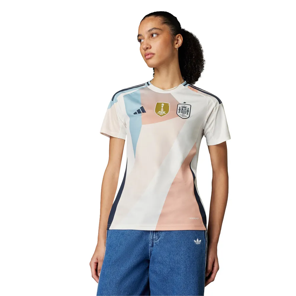 

Футболка с коротким рукавом adidas Spain 24/25 Away Woman, белый