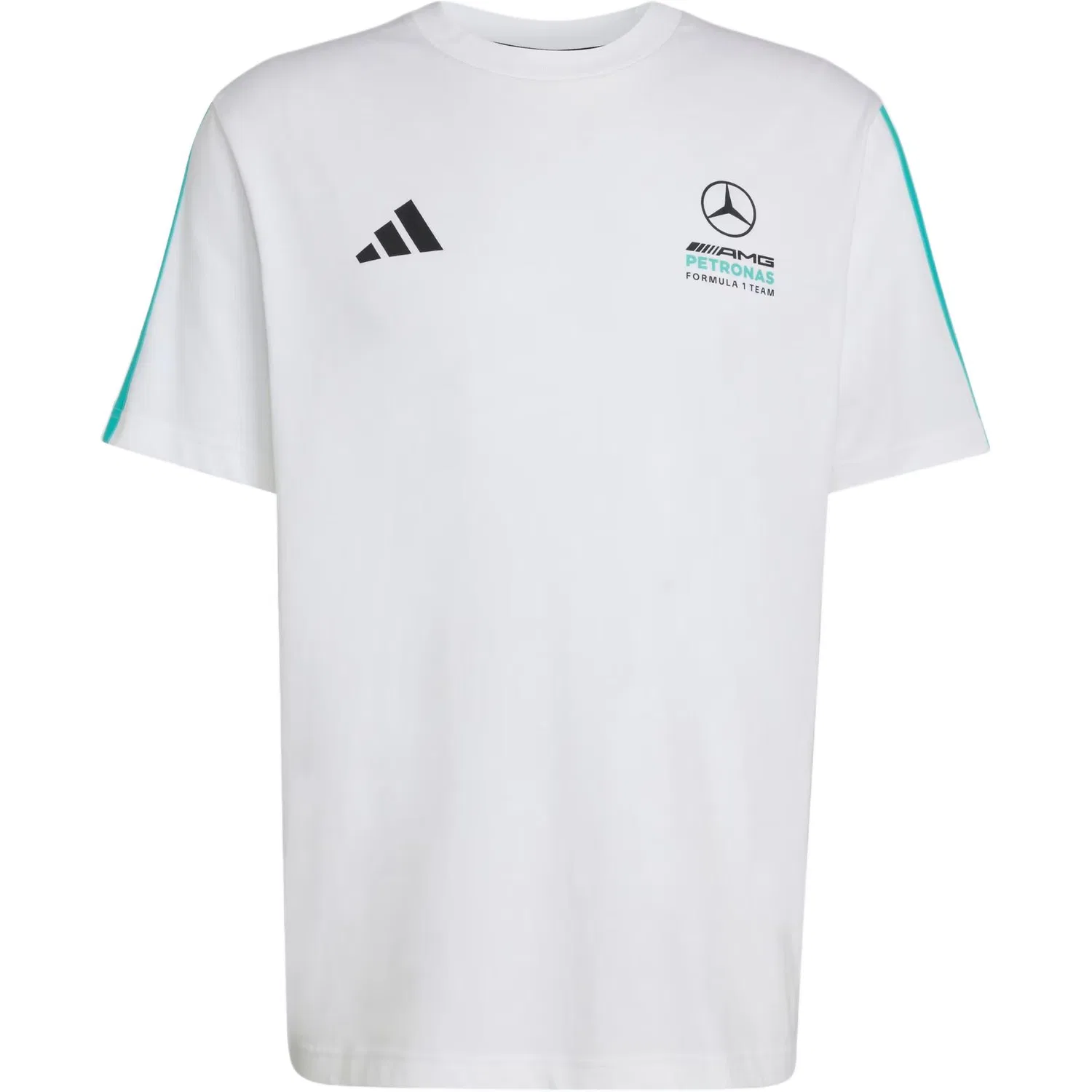 Футболка Mercedes AMG Adidas белая