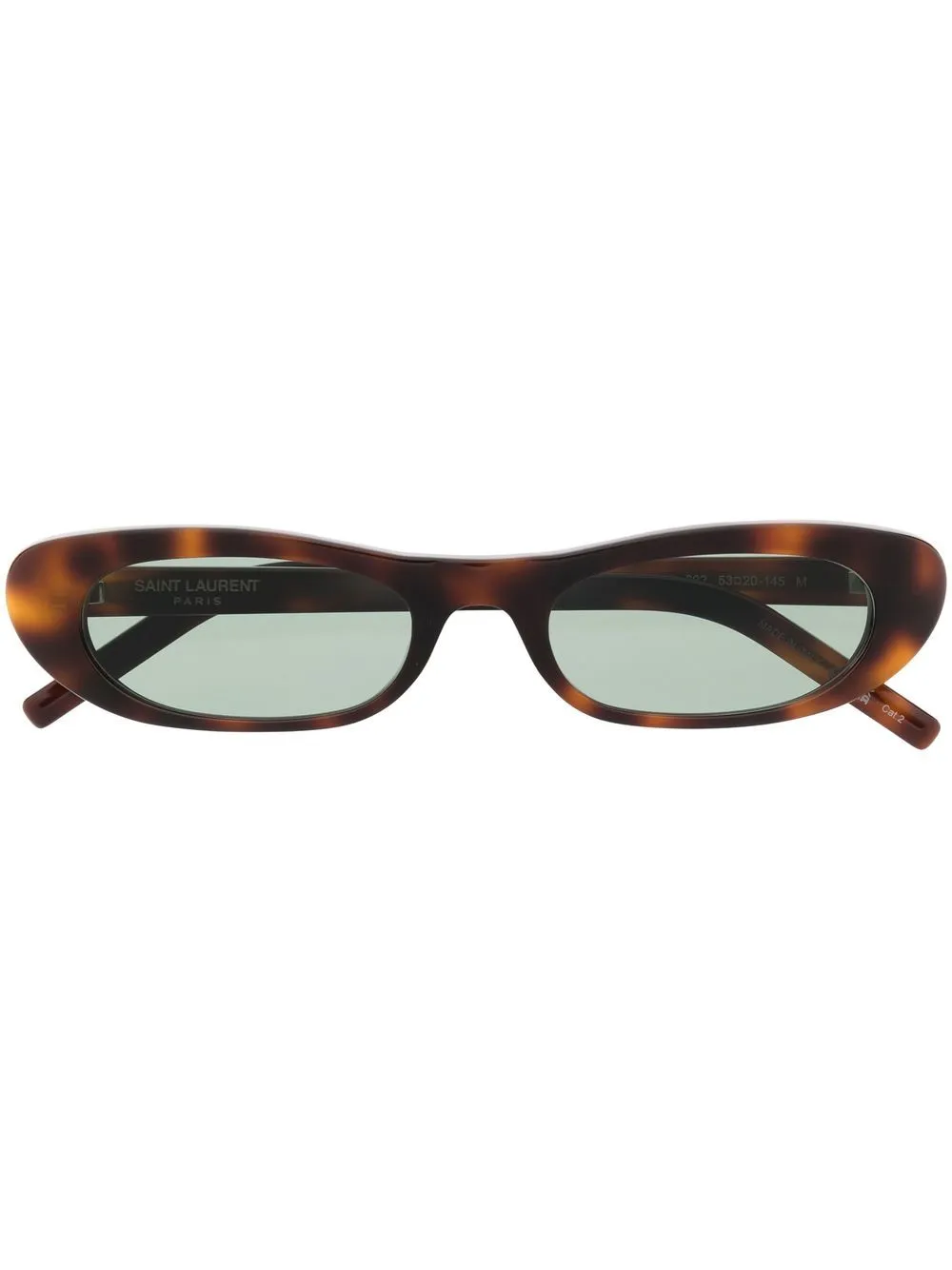 

Солнцезащитные очки SL 557 Saint Laurent Eyewear, зеленый