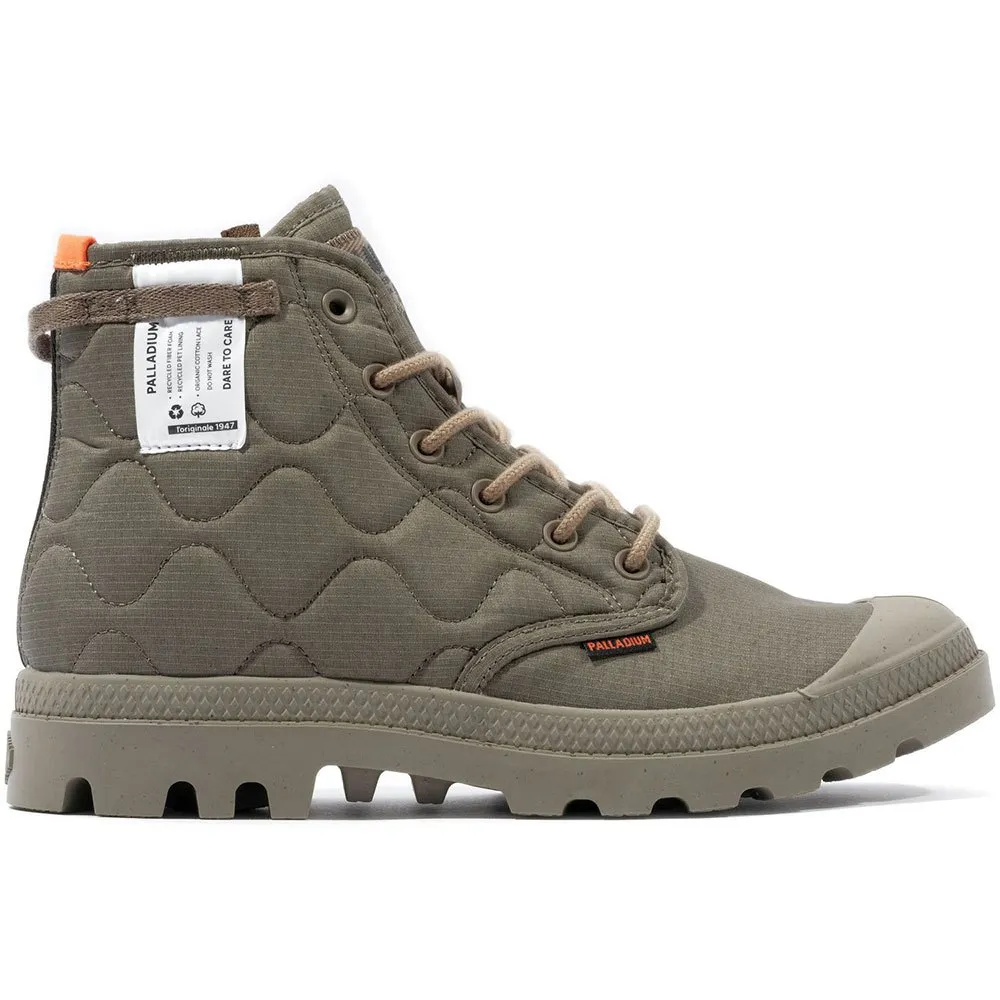 

Ботинки Palladium Pampa Re-Quilted, зеленый/серый