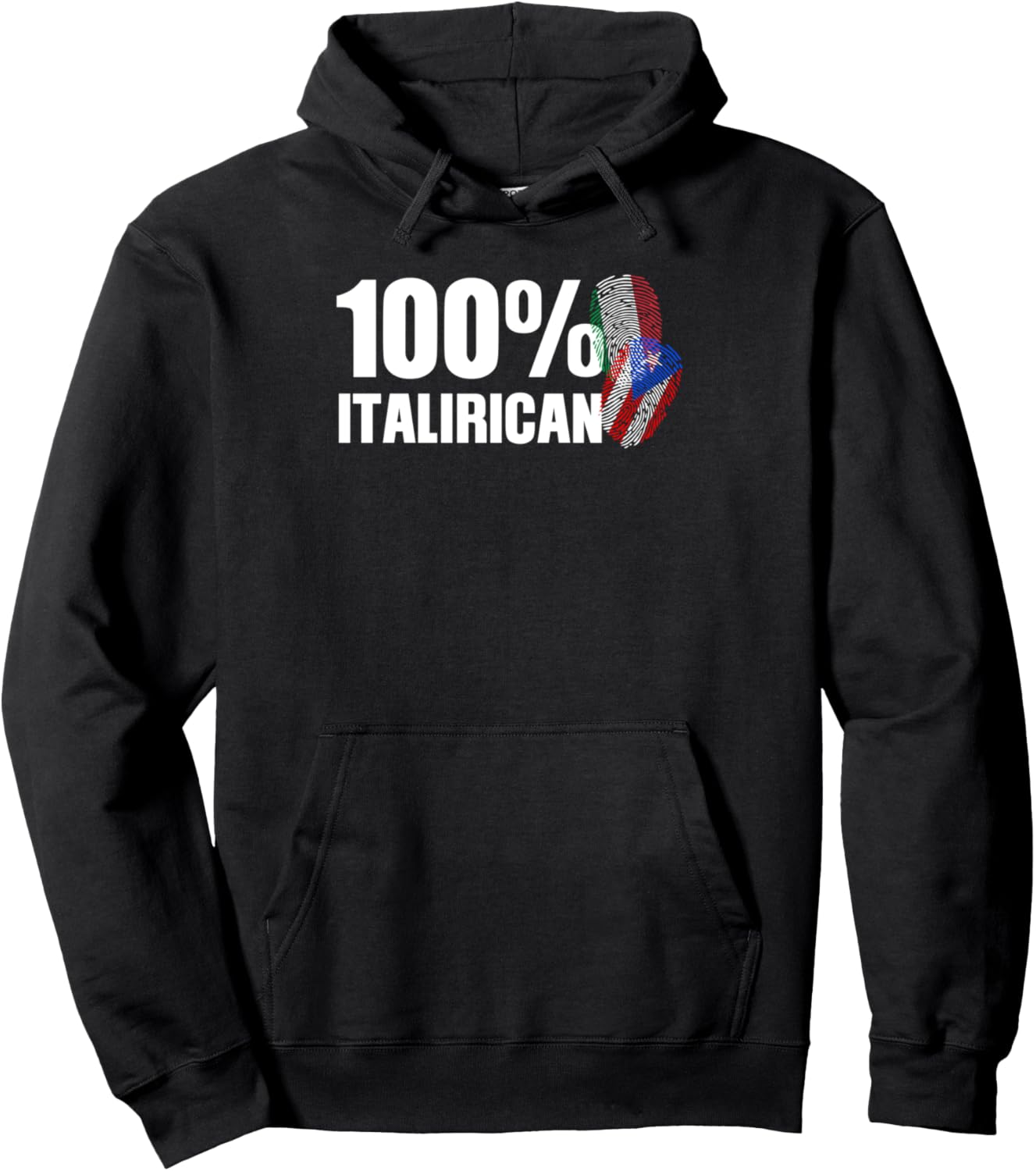 

Худи из 100% итальянского пуэрториканского меха Puerto Rican Flag Puerto Rican Roots Gift Idea, черный
