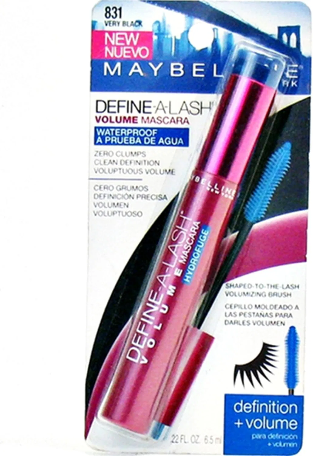 Тушь для ресниц черная MAYBELLINE 6 шт 0.44 fl oz