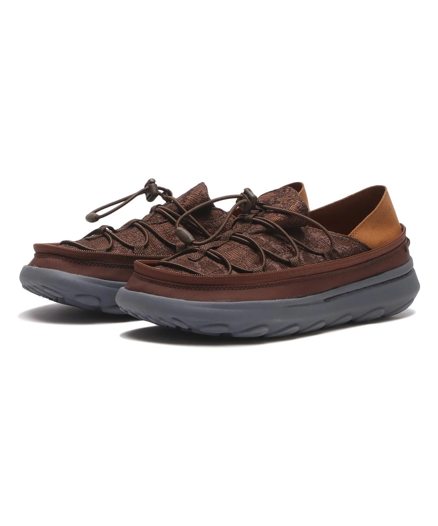 Мужские пакуемые кроссовки для спорта и путешествий MERRELL HUT MOC 2 PACKABLE серые — фото 3